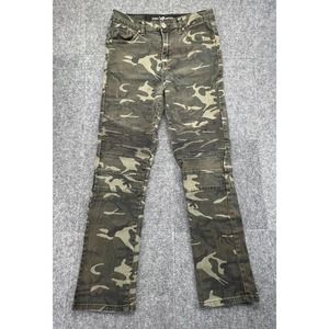 Xray Camo Jeans Boys 20 (29x28 Not Stretched) Slim Fit Moto Bike Stretch Fabric